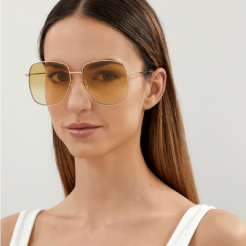 {NEW} $699 GUCCI pink gold metal glasses - 100% Authentic - Picture 3 of 16